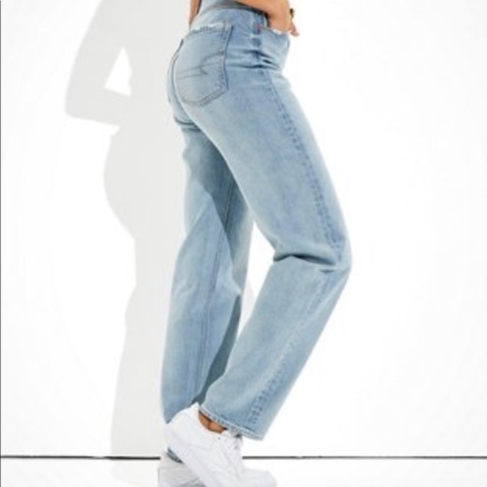 american eagle outfitters baggy jeans size 16 short